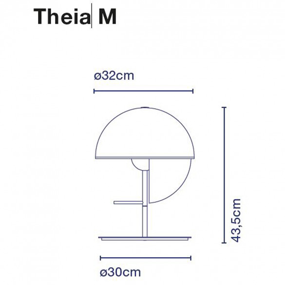 Marset Theia M LED-Tischleuchte