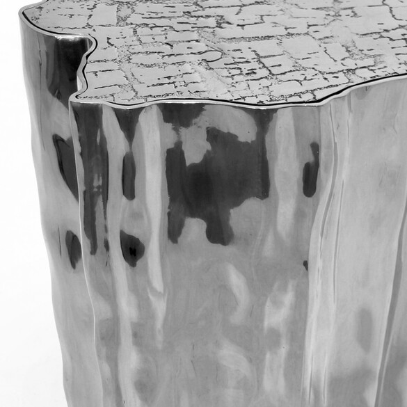BOCA DO LOBO Eden Beistelltisch in Aluminium poliert - COOLORS Kollektion