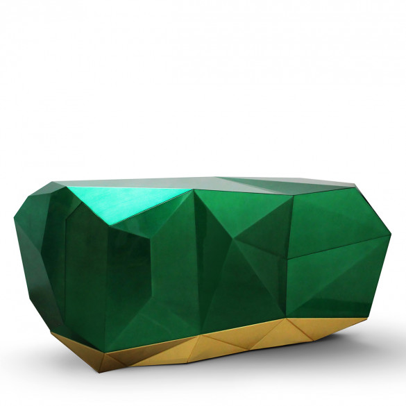BOCA DO LOBO Diamond Emerald Sideboard - Limitierte Edition