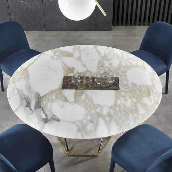 Marelli TATLIN Esstisch mit Marmorplatte  150 cm