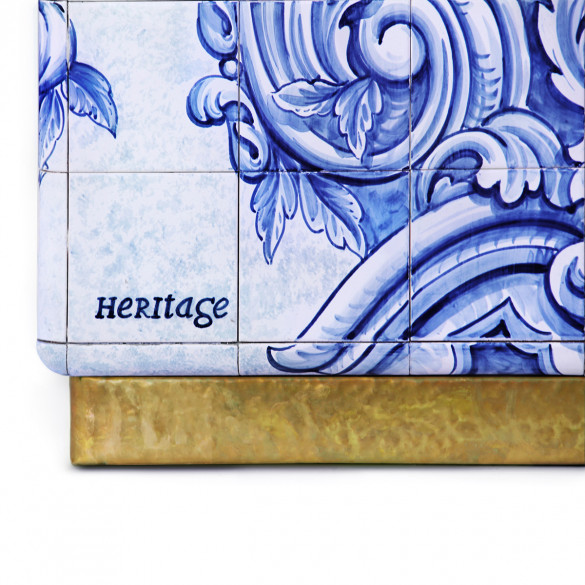 BOCA DO LOBO Heritage Blue Cabinet Schrank - Limitierte Edition