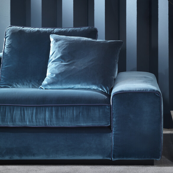 Marelli ALEXANDER Designer Sofa mit Chaiselongue 330 cm