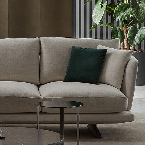 Marelli CLIPPER Designer Sofa 264 cm, 3-Sitzer