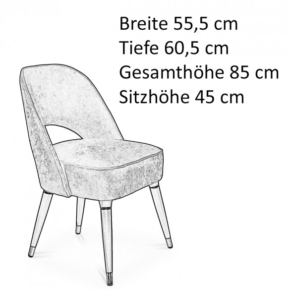 Essential Home COLLINS Dining Chair Stuhl