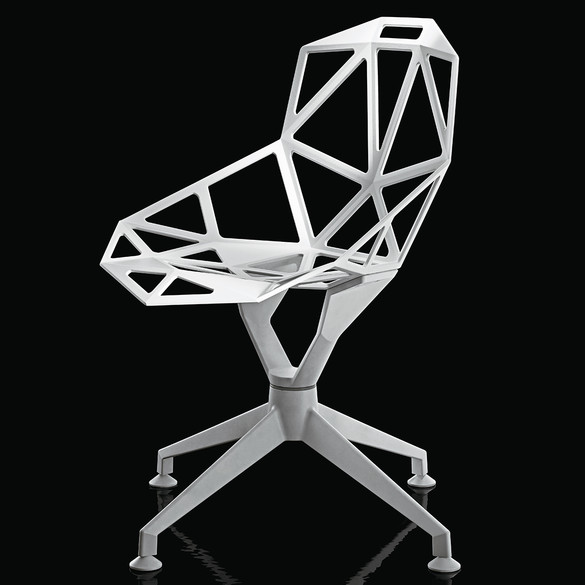 MAGIS Chair One 4Star Designer Stuhl mit Vierfußkreuz, drehbar