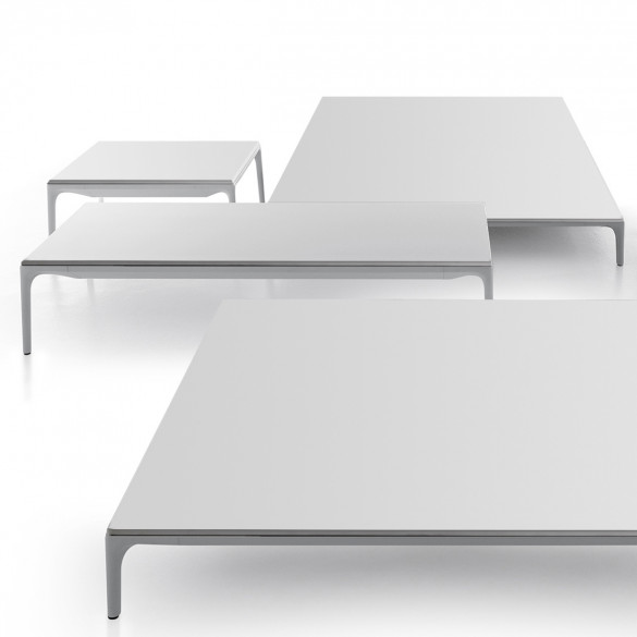 MDF Italia YALE LOW TABLE Couchtische, weiß
