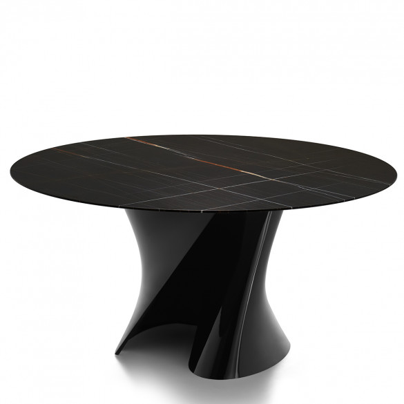 MDF Italia S TABLE Tisch mit Sahara Marmorplatte